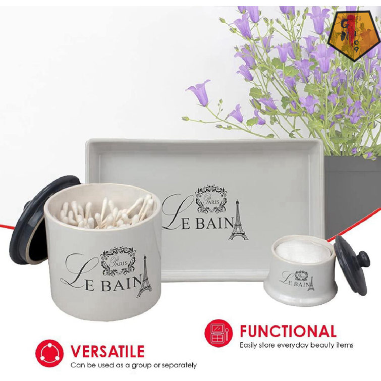 Rebrilliant Lesha Bathroom Drawer Organizer Wayfair Canada